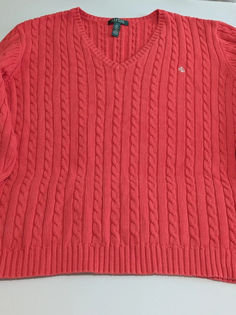 Cotton V-Neck Plus Siz
